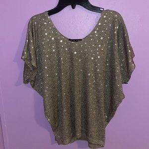 Gold star shirt